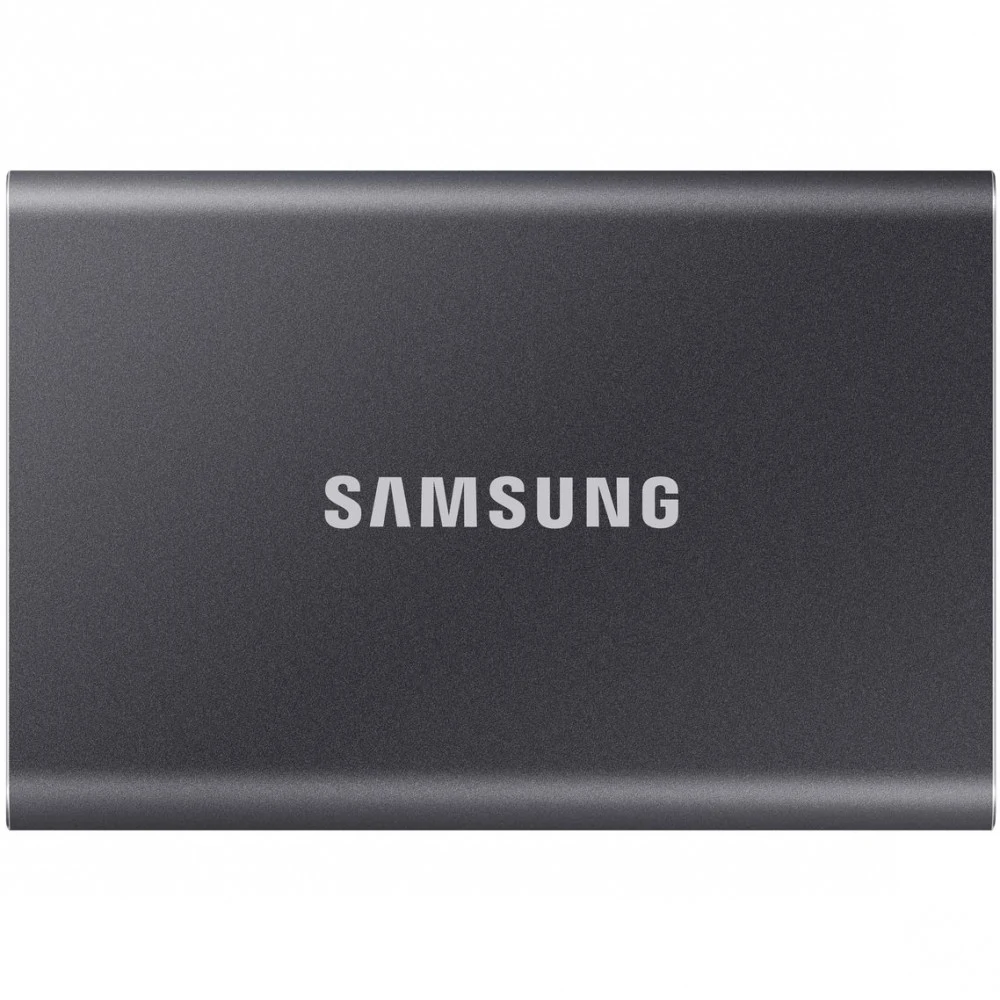 Твердотельный накопитель SSD Samsung T7 Grey External MU-PC1T0T/WW 1TB 1.8&quot USB 3.2 Gen 2 Type-C, 1050/1000, RTL (351679)