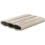 Samsung External SSD T7 Shield, 2TB, Type C-to-C/A, USB 3.2 Gen2, R/W 1050/1000MB/s, IP65, 88x59x13mm, 98g, Beige