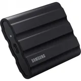 Внешний SSD 2000Gb Samsung T7 Shield USB 3.2 Gen.2 (10 Гбит/c) AES 256 Поддержка NVMe Черный MU-PE2T0S/WW