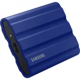Внешний SSD 2000Gb Samsung T7 Shield USB 3.2 Gen.2 (10 Гбит/c) AES 256 Поддержка NVMe Синий MU-PE2T0R/WW