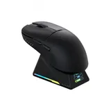 Компьютерная мышь, Ajazz, AJ159/APEX/Black, AJ159 APEX, Оптическая,Сенсор Ajazz PAW3950APEX, до 42000dpi, 5 кнопок, Беспроводная, USB, 2,4 ГГц, Bluetooth, Чёрный