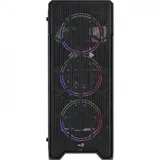 Корпус Aerocool Ore Saturn FRGB-G-BK-v1 черный без БП ATX 3x120mm 2xUSB2.0 1xUSB3.0 audio bott PSU