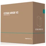 Компьютерный корпус, Deepcool, CC560 ARGB V2, без БП, R-CC560-BKTAA4-G-2