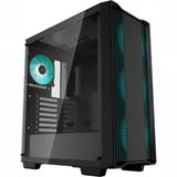 Компьютерный корпус, Deepcool, CC560 R-CC560-BKGAA4-G1/R-CC560-BKGAA4-G-2, ATX/Micro ATX, USB 3.0*1/2.0*1, HD-Audio+Mic, 3*120mm Led Mint/1*120mm Led Mint , Высота процессорного кулера до 163мм, Дли