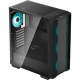 Компьютерный корпус, Deepcool, CC560 R-CC560-BKGAA4-G1/R-CC560-BKGAA4-G-2, ATX/Micro ATX, USB 3.0*1/2.0*1, HD-Audio+Mic, 3*120mm Led Mint/1*120mm Led Mint , Высота процессорного кулера до 163мм, Дли