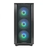 Корпус Lian Li Lancool III E-ATX/ATX/m-ATX/ITX G99.LAN3X.00 Black. ПРедустановлены вентиляторы: 3 PWM вентилятора спереди 140 мм, Сзади: 1 PWM вентилятор 140 мм.