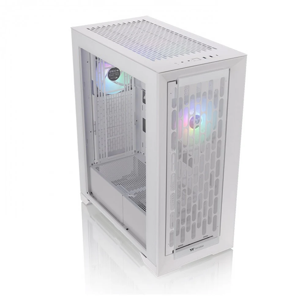 Корпус Thermaltake CA-1X8-00F6WN-01 CTE T500 TG ARGB Snow/White/Win/SPCC/Tempered Glass*2/CT140 ARGB Fan*3/Brown Box