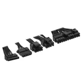Блок питания, Deepcool, PN750D R-PN750D-FC0B-EU, 750W, ATX 3.0, Gold, APFC, 20+4 pin, 2*4+4pin, 8*Sata, 2*Molex, 3*PCI-E 6+2 pin, 1*(16Pin)12VHPWR, Вентилятор 12см, Кабель питания, Чёрный