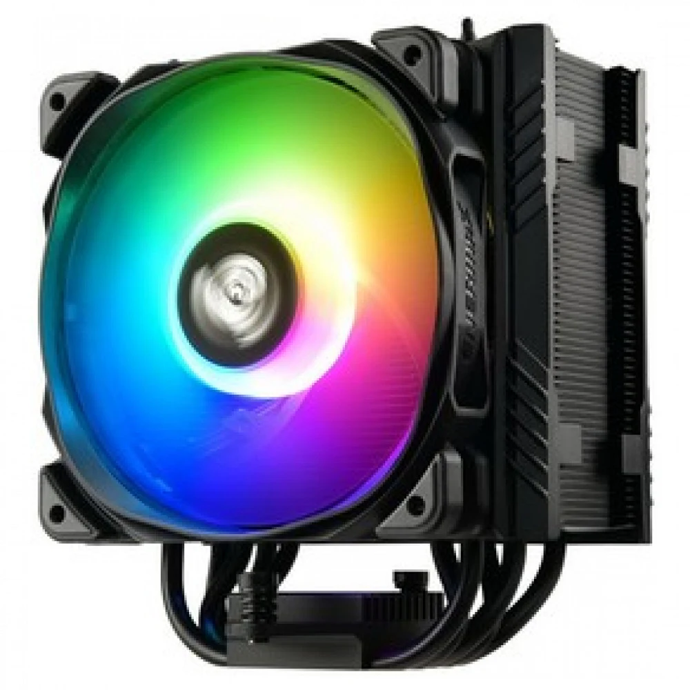 Вентилятор Enermax ETS-T50A-BK-ARGB Universal, TDP 230W, 500 1600 RPM, 23.81 71.32CFM, 14 24dB(A), BLACK, ARGB, RTL {8} (724199)