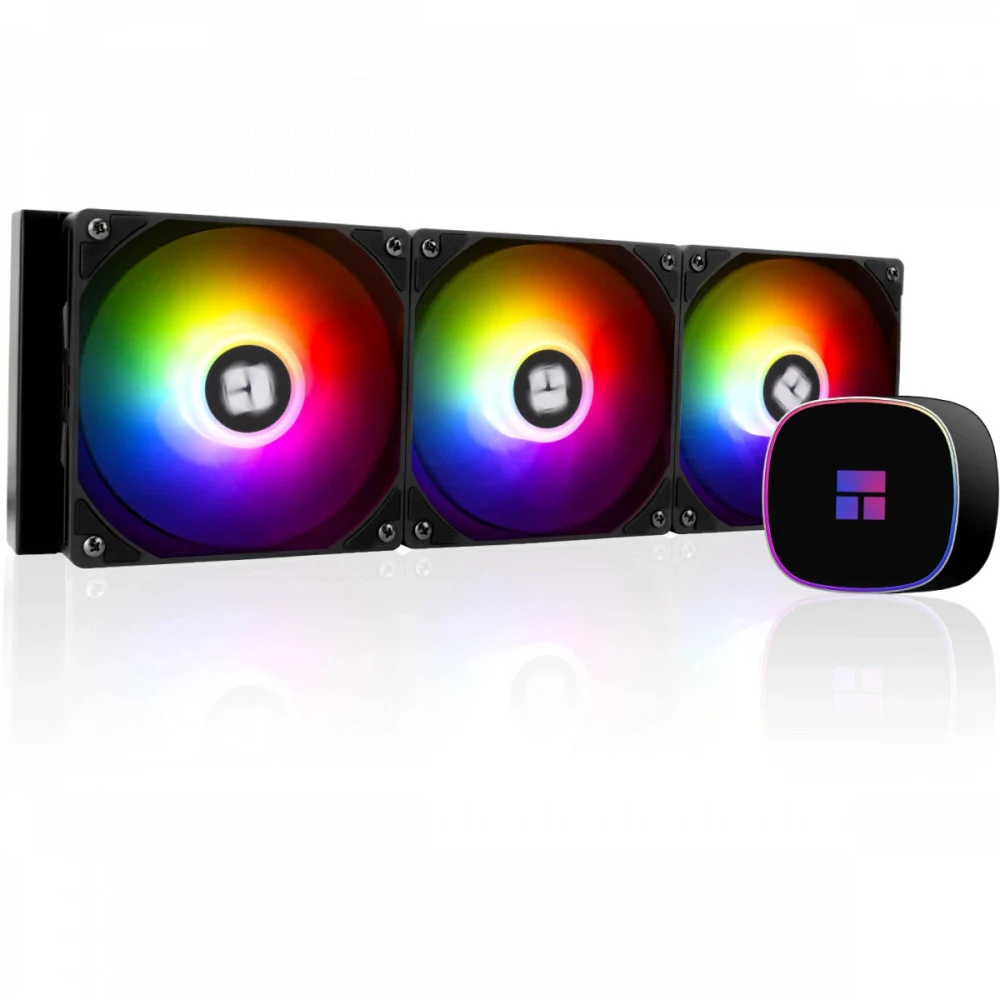 Система водяного охлаждения Thermalright Frozen Horizon 360 V2 ARGB Soc-AM5/AM4/1200/1700/1851 черный 4-pin 29.5dB Al Ret (F-HORIZON-360-BL-V2)