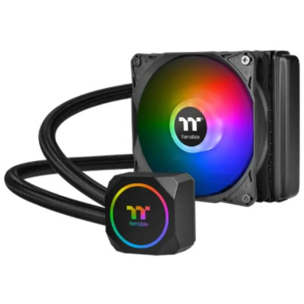 Устройство охлаждения(кулер) Thermaltake TH120 ARGB Sync Soc-AM4/AM3+/1150/1151/1200/2011 4-pin 18-30dB Al 1396gr LED Ret