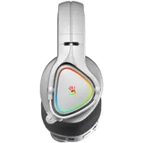 Наушники с микрофоном A4Tech Bloody MR710 серый BT оголовье (MR710 GREY)