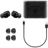 Гарнитура, HyperX, Cirro Buds Pro, 727A5AA, Микрофон встроенный, Динамики 8 мм, 20 Гц–20 кГц, 16 Ом±15% при 1 кГц, ANC Hybrid, 112±3 дБ УЗД 1 мВт при 1 кГц, USB для зарядки, Bluetooth 5.2, Чёрный