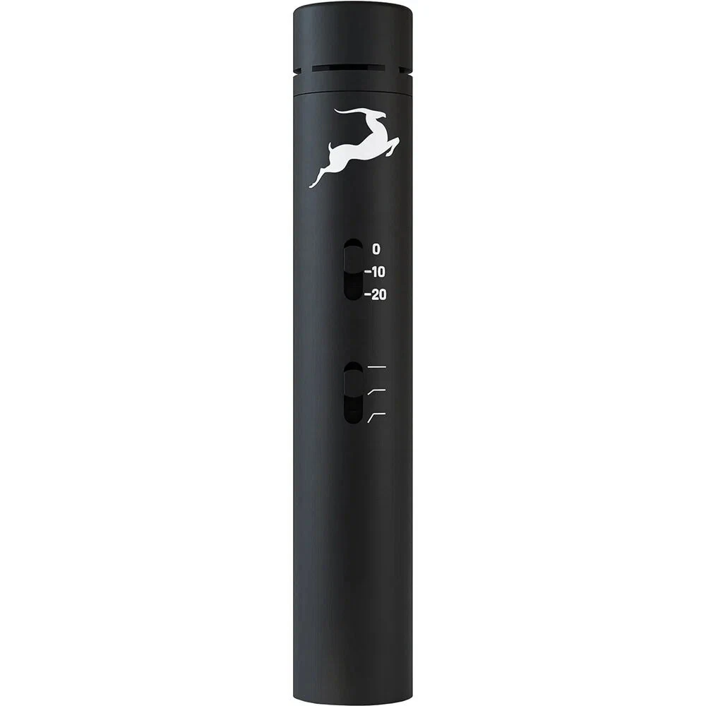 Микрофон Antelope Audio [Edge Note] конденсаторный, диафрагма: 16,1 мм, кардиоида, 20 Гц - 20 кГц, уровень звукового давления: 146 дБ, соотношение сигнал-шум: 69 дБ (А), чувствительность: -42 дБ, 8