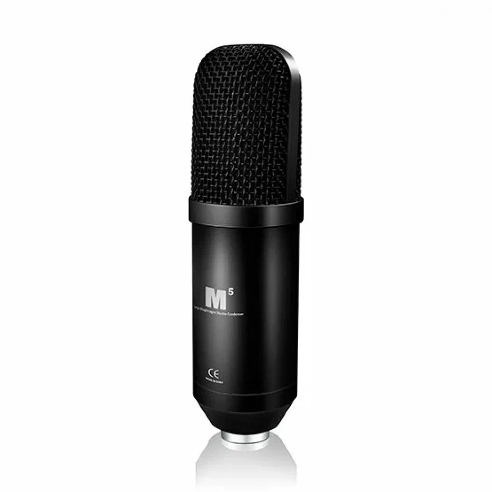 Микрофон конденсаторный [110802A2005] Icon [M5] кардиоидный, 20-20000 Гц, сопротивление: 1000 Ом, 138 дБ, S/N: 82 дБ, дин. диапазон: 124 дБ, фантомное питание: +48 В