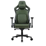 Игровое компьютерное кресло, Cougar, Defensor S Army Green F, Искусственная кожа PU AIR, (Ш)57*(Г)53*(В)129,5 (137) см, Зеленый