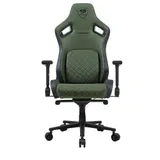 Игровое компьютерное кресло, Cougar, Defensor S Army Green F, Искусственная кожа PU AIR, (Ш)57*(Г)53*(В)129,5 (137) см, Зеленый
