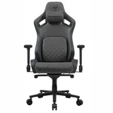 Игровое компьютерное кресло, Cougar, Defensor S Jet Gray F, Искусственная кожа PU AIR, (Ш)57*(Г)53*(В)129,5 (137) см, Серый