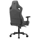 Игровое компьютерное кресло, Cougar, Defensor S Jet Gray F, Искусственная кожа PU AIR, (Ш)57*(Г)53*(В)129,5 (137) см, Серый