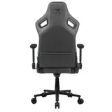 Игровое компьютерное кресло, Cougar, Defensor S Jet Gray F, Искусственная кожа PU AIR, (Ш)57*(Г)53*(В)129,5 (137) см, Серый