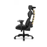 Игровое компьютерное кресло, Cougar, TERMINATOR Elite, Hyper-Dura экокожа, (Ш)75*(Г)66.7*(В)124 (131) см, Чёрный