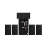 SVEN HT-210, чёрный, акустическая система 5.1, мощность (RMS):50Вт+5x15Вт, Bluetooth, Optical, Coaxial, FM-тюнер, USB/SD, дисплей, ПДУ