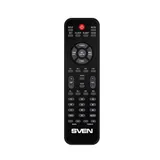 SVEN HT-210, чёрный, акустическая система 5.1, мощность (RMS):50Вт+5x15Вт, Bluetooth, Optical, Coaxial, FM-тюнер, USB/SD, дисплей, ПДУ
