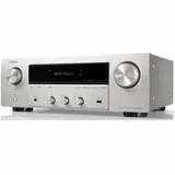 DENON Стерео ресивер DRA900H СЕРЕБРО Стереоресивер 2.2 с поддержкой 8K Ultra HD и встроенным ММ-фонокорректором, мощность 2 х 100 Вт (8 Ом), 6 входов и 1 выходов HDMI, мультирум HEOS, AirPlay 2, габ
