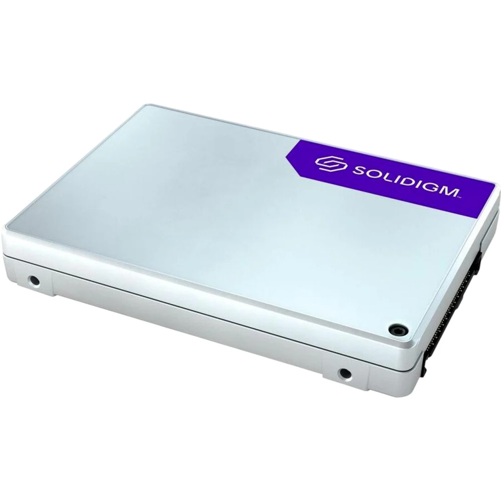 Solidigm SSD D7-P5520 Series, 1920GB, U.2(2.5" 15mm), NVMe, PCIe 4.0 x4, TLC, R/W 5300/1900MB/s, IOPs 700 000/114 000, TBW 3500, DWPD 1 (12 мес.)
