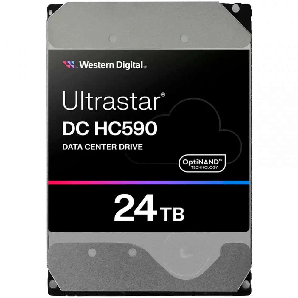HDD Server WD/HGST ULTRASTAR DC HC590 (3.5’’, 24TB, 512MB, 7200RPM, SATA 6Gb/s, 512E SE NP3) SKU: 0F65684