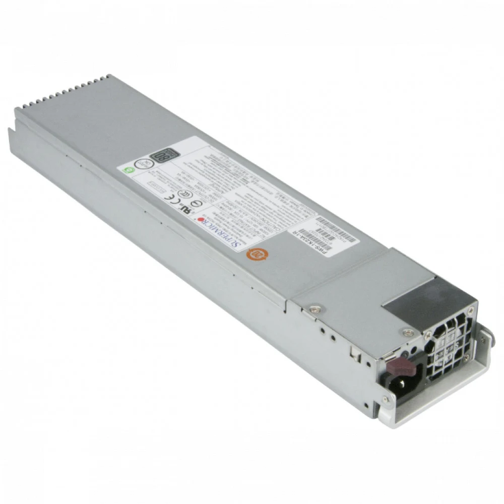 Блок питания SuperMicro PWS-1K23A-1R 1200W, Titanium Level, Redundancy, 1U, PMBUS 1.2, +12V