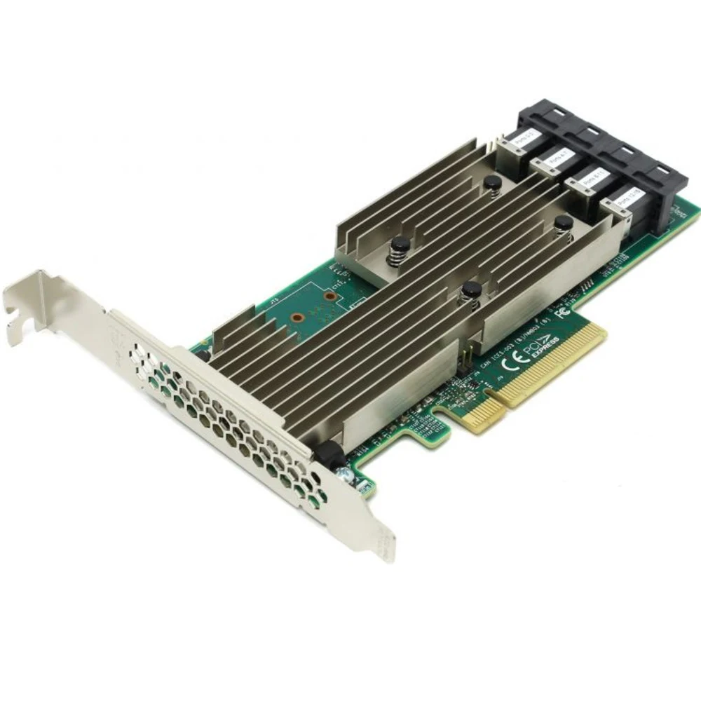 HBA адаптер Broadcom 9305-16i SGL PCIe 3.0 x8 LP, SAS/SATA 12G HBA, 16port (4*int SFF8643)/ LSI MegaRAID 9305-16i SGL PCIe 3.0 x8 LP, SAS/SATA 12G HBA, 16port (4*int SFF8643)