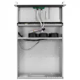 Серверный корпус ExeGate Pro 2U660-HS08 <RM 19", высота 2U, глубина 660, без БП, 8xHotSwap, USB>