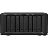 Synology QC2,2GhzCPU/4GbDDR4(upto32)/RAID0,1,10,5,6/upto 8hot plug HDD SATA(3,5' or 2,5')(upto18 with 2xDX517)+ 2 M2 slots/4xUSB3.2/2eSATA/4GigE(+1Expslot)/iSCSI/2xIPcam(upto40)/1xPS/3YW repl DS1819