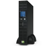 ИБП CyberPower PR1500ELCDRT2U, линейно-интерактивный, 1-фазное входное напряжение, выходная мощность 1500ВА/1350Вт, 6 мин работы при полной нагрузке, 18 мин работы при половинной нагрузке, выходных
