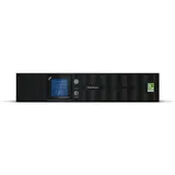 ИБП CyberPower PR1500ELCDRT2U, линейно-интерактивный, 1-фазное входное напряжение, выходная мощность 1500ВА/1350Вт, 6 мин работы при полной нагрузке, 18 мин работы при половинной нагрузке, выходных