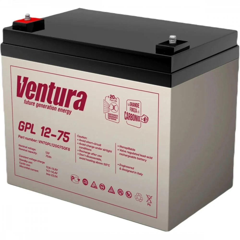 Батарея для ИБП Ventura GPL 12-75 12В 75Ач