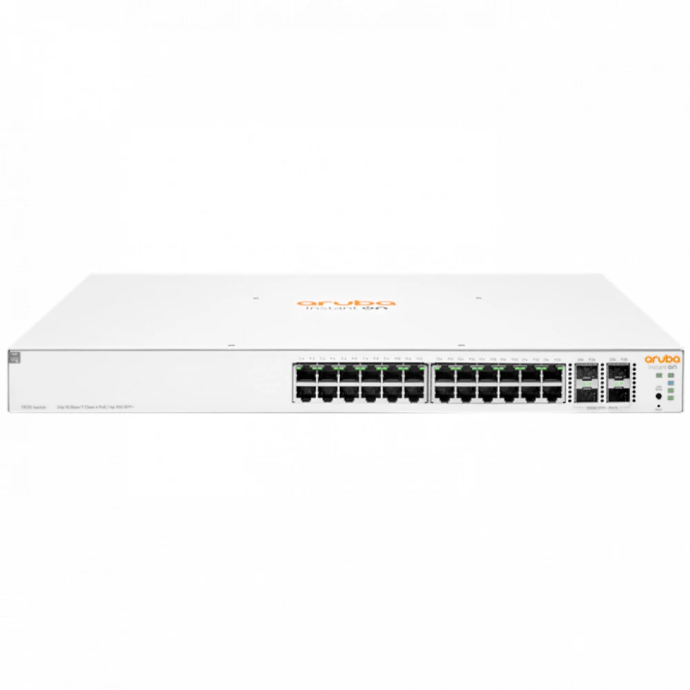Коммутатор HPE JL683B Instant On 1930 24G PoE Switch Class4 PoE 4SFP/SFP+ 195W Switch