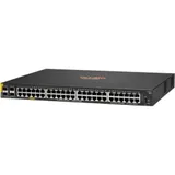 Коммутатор HPE Aruba Networking CX 6000 48G Class4 PoE 4SFP 370W Switch 48x ports 10/100/1000BASE-T Ports 4x 1G/1G SFP ports Supports PoE Standards IEEE 802.3af, 802.3at 1x USB-C Console Port 1x USB