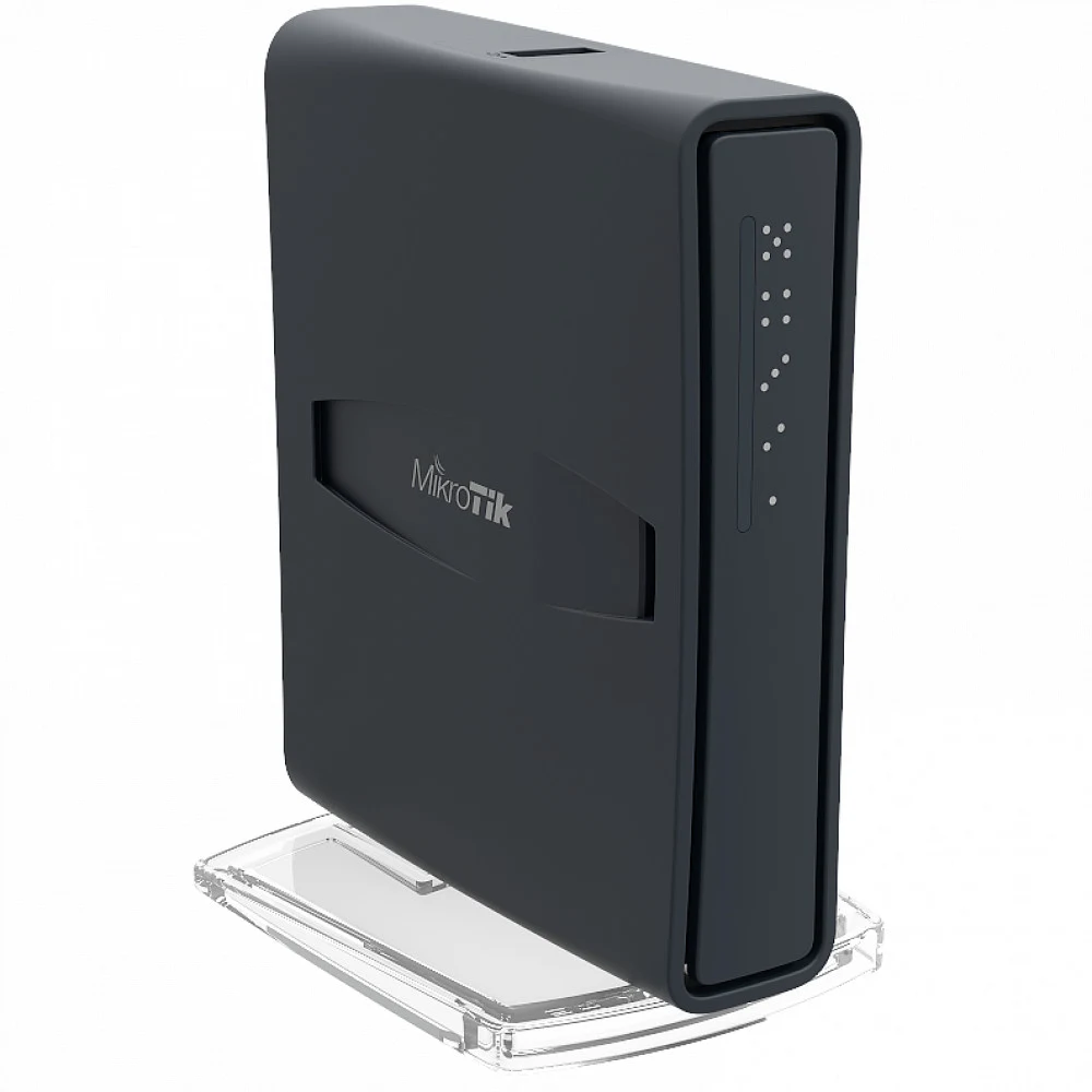 Точка доступа wi-fi MikroTik hAP ac lite with 650MHz CPU, 64MB RAM, 5xLAN, built-in 2.4Ghz 802.11b/g/n two chain wireless with integrated antennas, built-in 5Ghz 802.11ac single chain wireless with