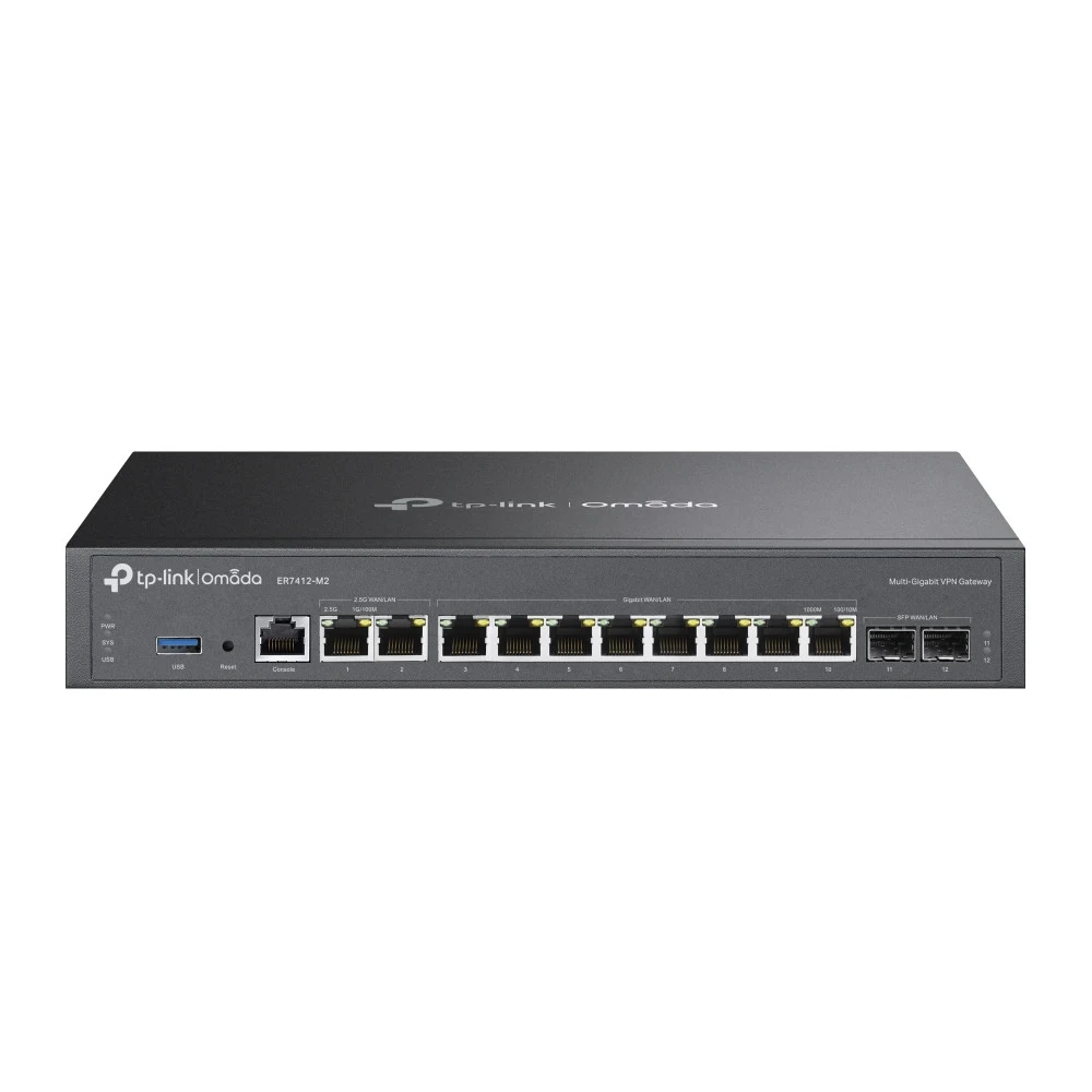 TP-Link ER7412-M2 VPN-маршрутизатор Omada с мультигигабитными портами