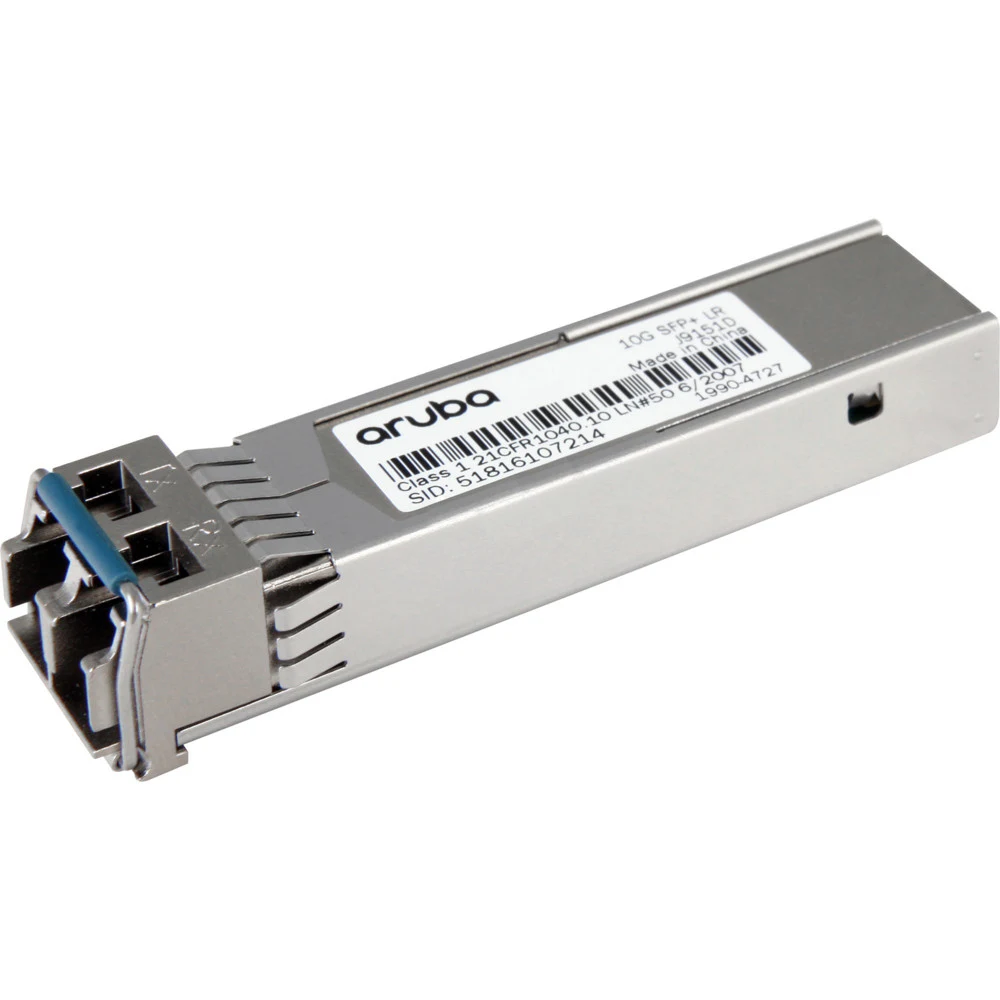 HP J9151E Трансивер HPE J9151E Aruba 10G SFP+ LC LR 10km SMF XCVR