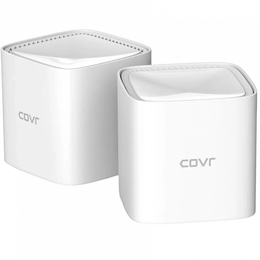 Бесшовный Mesh роутер D-Link COVR-1102 AC1200 10/100/1000BASE-TX белый
