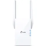 RE505X AX1500 Двухдиапазонный усилитель Wi-Fi сигнала, до 1201 Мбит/с на 5 ГГц (2?2 MIMO) и до 300 Мбит/с на 2,4 ГГц (2?2 MIMO), поддержка 802.11ax/Wi-Fi 6, 2 внешние антенны, 1 гигабитный порт (089