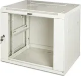 Шкаф коммутационный Lanmaster PRO (TWT-CBWPG-15U-6X4-GY) настенный 15U 600x450мм пер.дв.стекл 60кг серый IP20