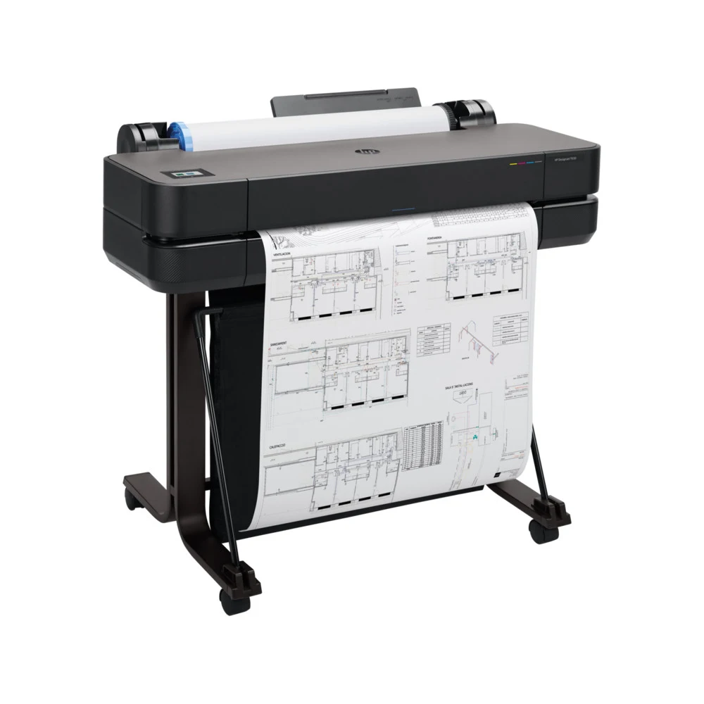 Широкоформатный принтер HP DesignJet T630 Printer (24",4color,2400x1200dpi,1Gb,30spp(A1),USB/GigEth/Wi-Fi,stand,mediabin,rollfeed,sheetfeed,tray50(A3/A4), autocutter,GL/2,RTL,repl. 5HB09A, 5ZY59A)