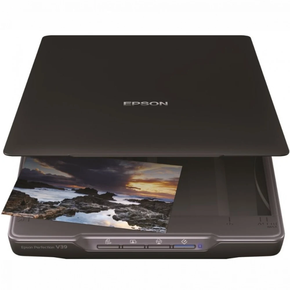 Планшетный сканер Epson Perfection V39II Photo B11B268401, А4, питание от micro-USB, LED, 4800 dpi