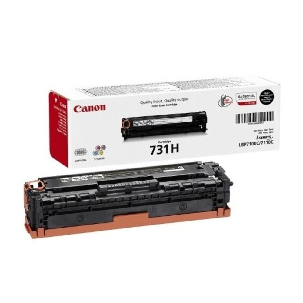 Картридж CRG 731 H BK для Canon LBP7100Cn LBP7100, LBP7110Cw LBP7110, MF623Cn MF623, MF628Cw MF628, MF8230Cn MF8230, MF8280Cw MF8280