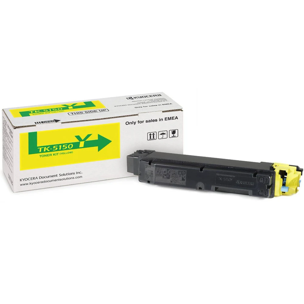 Картридж лазерный Kyocera TK-5150Y 1T02NSANL0 желтый (10000стр.) для Kyocera P6035cdn/M6035cidn/M6535cidn
