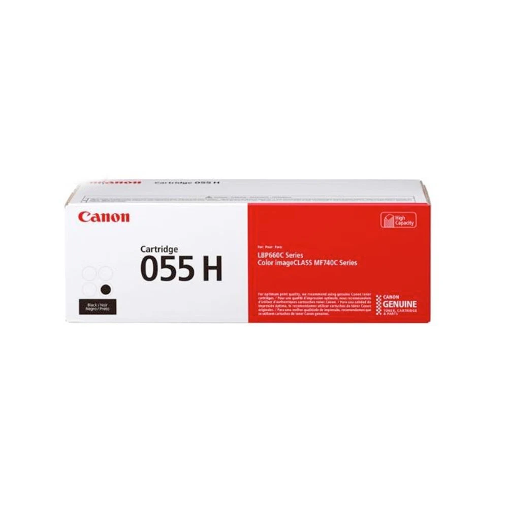 Картридж лазерный Canon 055HBK 3020C002 черный (7600стр.) для Canon LBP663Cdw/LBP664Cx/MF746Cx/MF742Cdw/MF744Cdw